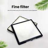 Colector de Polvo para Uñas Hipoalergénico - Filtro Reutilizable y Fácil de Limpiar para Máquinas de Manicura, Accesorio Eficiente