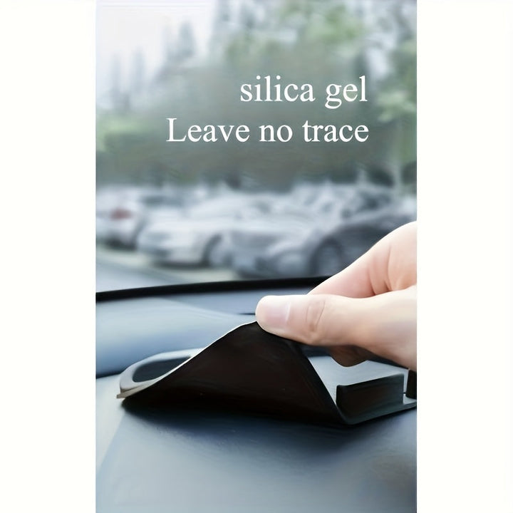 1pc alfombrilla antideslizante universal para tablero de coche, soporte adhesivo para teléfono móvil, accesorio interior de automóvil en silicona