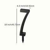 Juego de 4 Luces Solares para Exteriores HOTU, Luces Sólidas para el Suelo, Farolas Solares para Paisajismo Exterior, Patios y Aceras