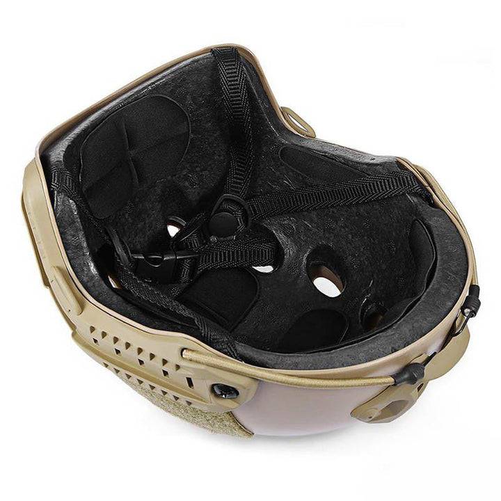 Casco Militar Táctico Ajustable Paintball Airsoft Deportes RF 286