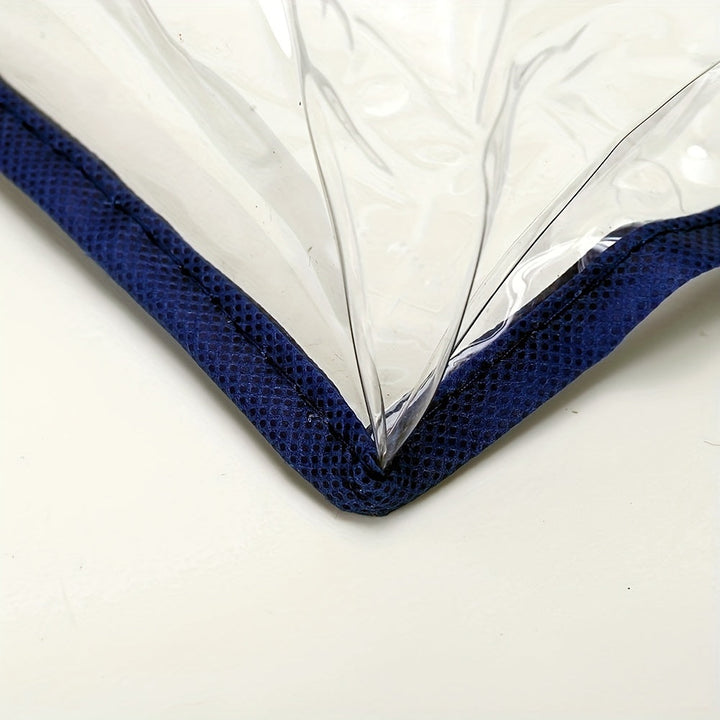Bolsa De Almacenamiento De Edredón De PVC Transparente, Cubo De Embalaje De Ropa De Cama Transparente, Organizador De Almohada De Manta A Prueba De Polvo