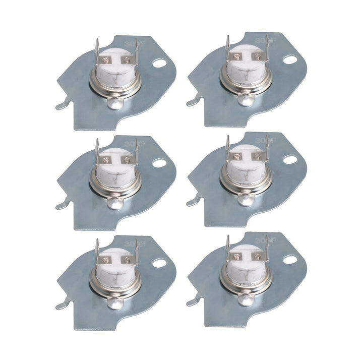4/6 Pack Fusibles Térmicos de Secadora 3977393, Modo de Energía Sin Carga, No Requiere Batería, Repuestos para Seguridad de Secadora