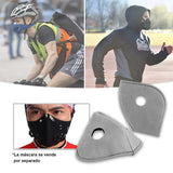 Repuesto Filtro Mascara Anti Polución Carbón Activo Moto Bici 240