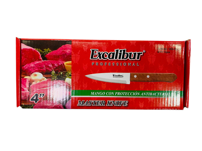 CUCHILLO EXCALIBUR MADERA 4”