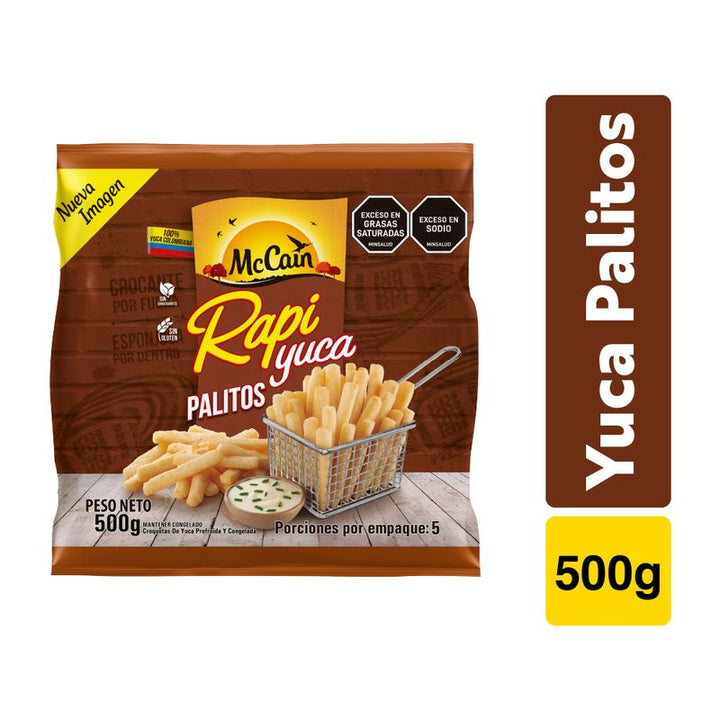 PALITOS DE YUCA MC CAIN 500G RAPIYUCA