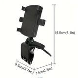 Soporte para Teléfono en el Tablero del Coche - Ajustable y Seguro, Adecuado para iPhone, Samsung Galaxy, etc. - Fácil de Instalar, Diseño para una Conducción Segura