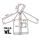 Combo Impermeables Niños Spider man + Sombrilla + Silbato + Estuche GRATIS!