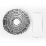 Lámpara Farol de Papel Plegable Faroles Colgantes Plateado / Dorado RF L12D