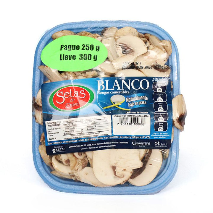 CHAMPINON SETAS DE CUIVA 250G TAJADO