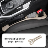 2 Piezas de Relleno para Espacio del Asiento del Coche - Diseño Multifuncional para Todas las Estaciones, Evita que Caigan Residuos - Apto para Varios Modelos de Vehículos