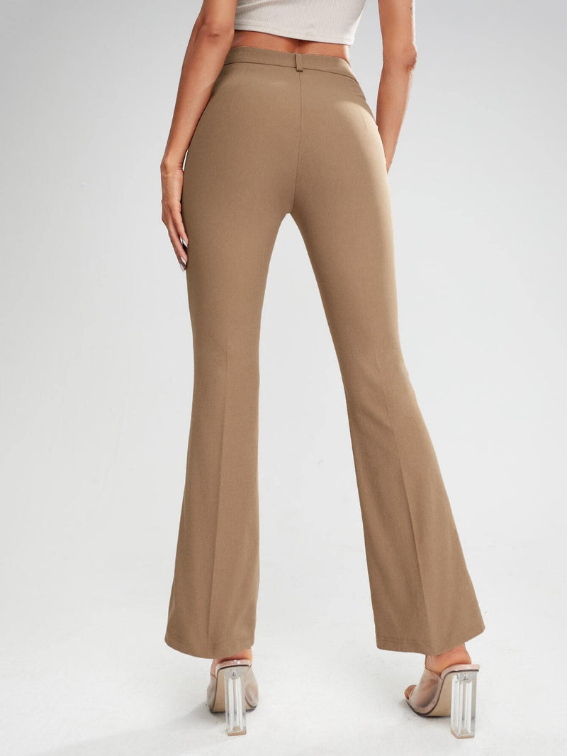 Prive Pantalones de pierna amplia con costura