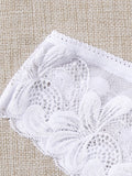 Conjunto De Ropa Interior De Encaje Floral De 2 Paquetes