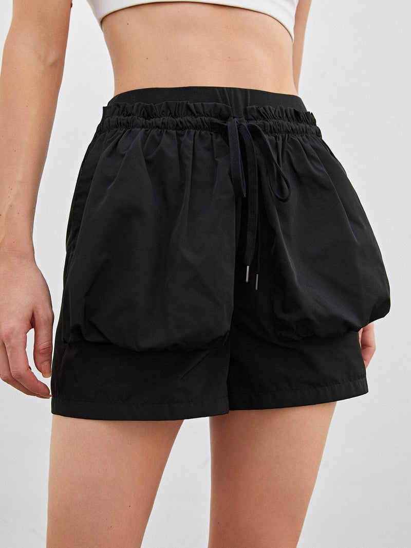 MOTF PREMIUM Shorts burbuja con bolsillo