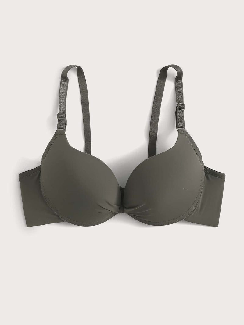 Sujetador push up unicolor