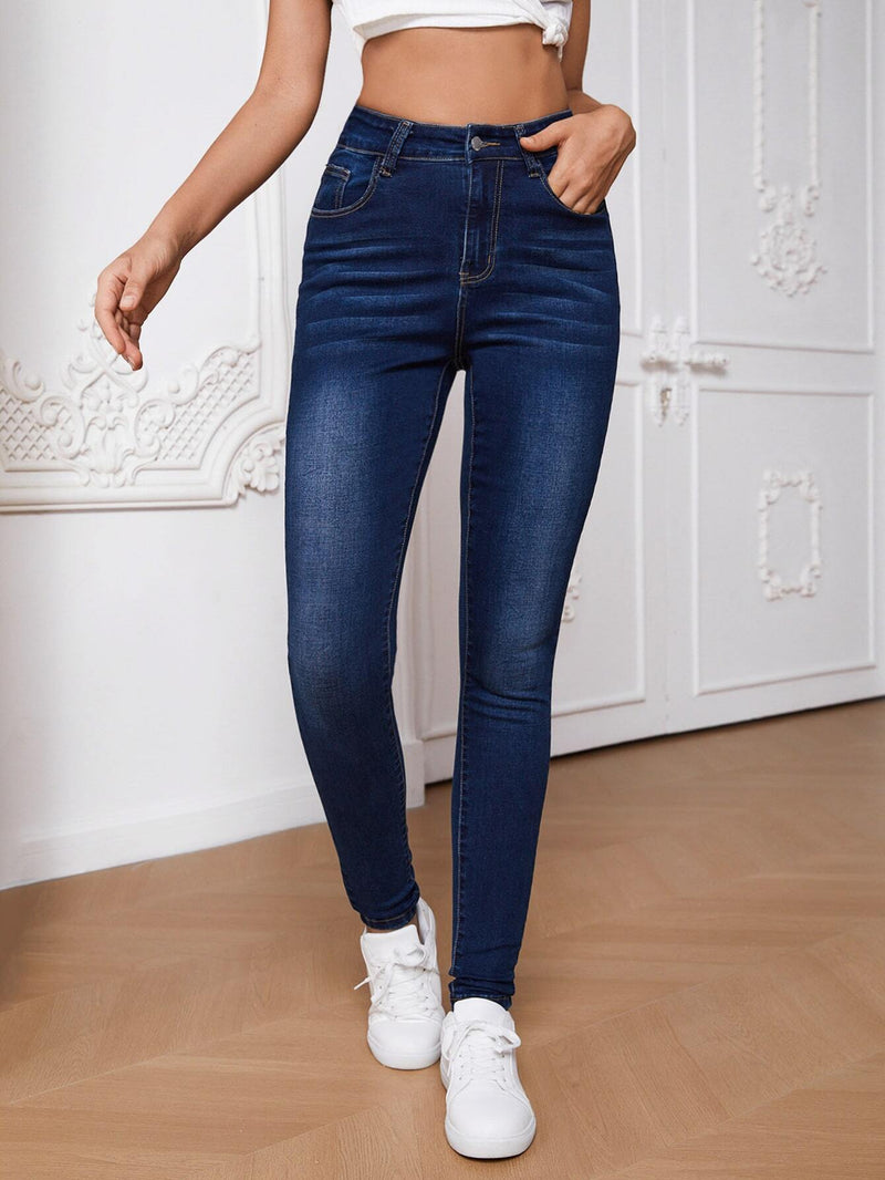 Tall Jeans ajustados de talle alto