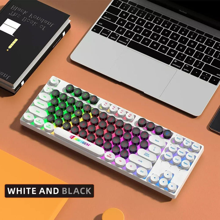 Teclado Gamer Alambrico Retroiluminación DK600A