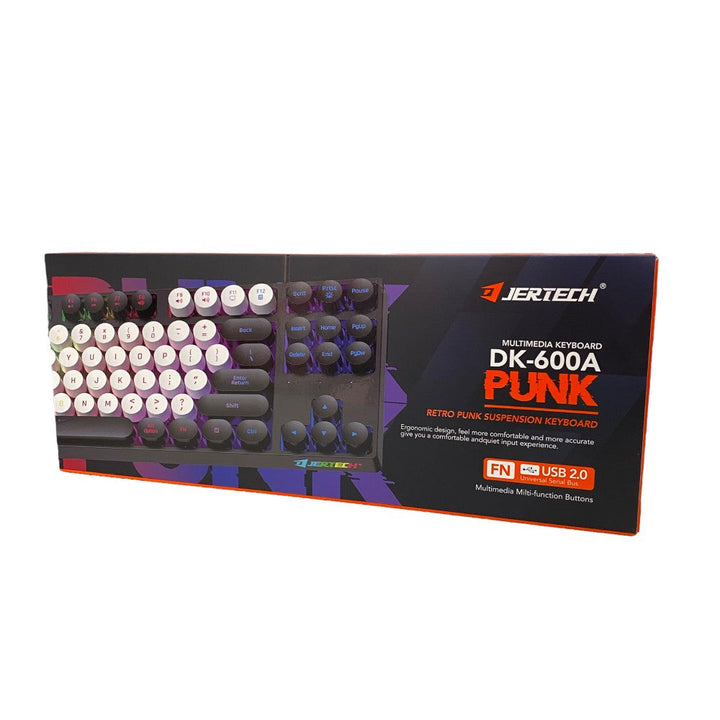 Teclado Gamer Alambrico Retroiluminación DK600A