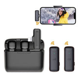 Micrófono De Solapa Recargable Doble J13