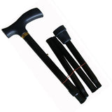 Bastón Plegable Portable Aluminio Antideslizante Graduable Ergonómico