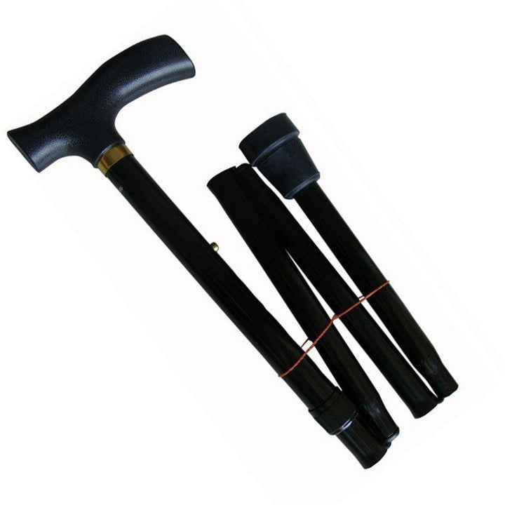 Bastón Plegable Portable Aluminio Antideslizante Graduable Ergonómico