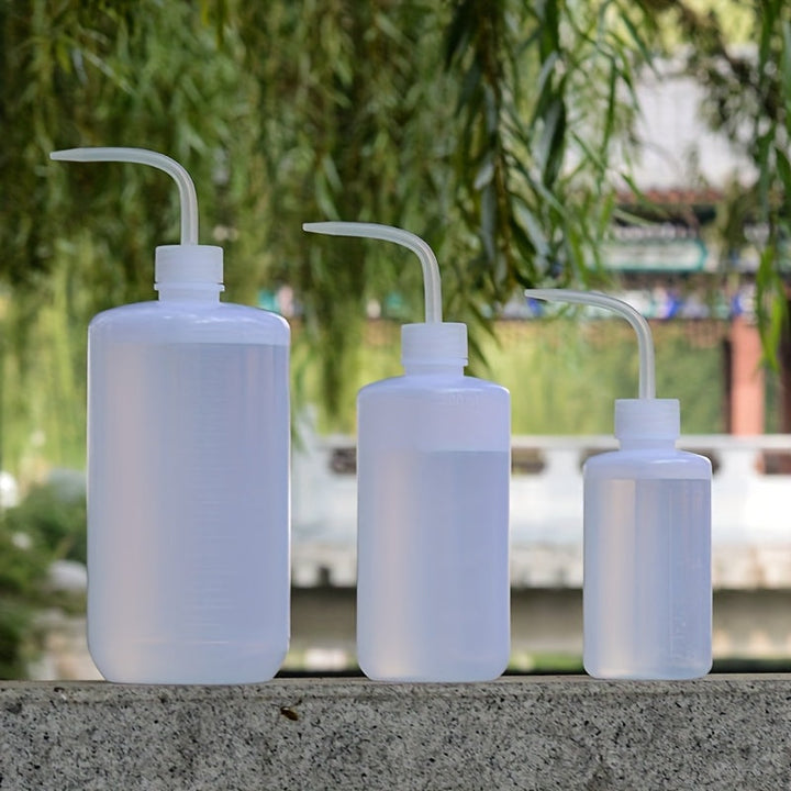 Botella de riego exprimible 250/500/1000 ml, botella para suculentas, regadera exprimible, jarrón plástico lavable