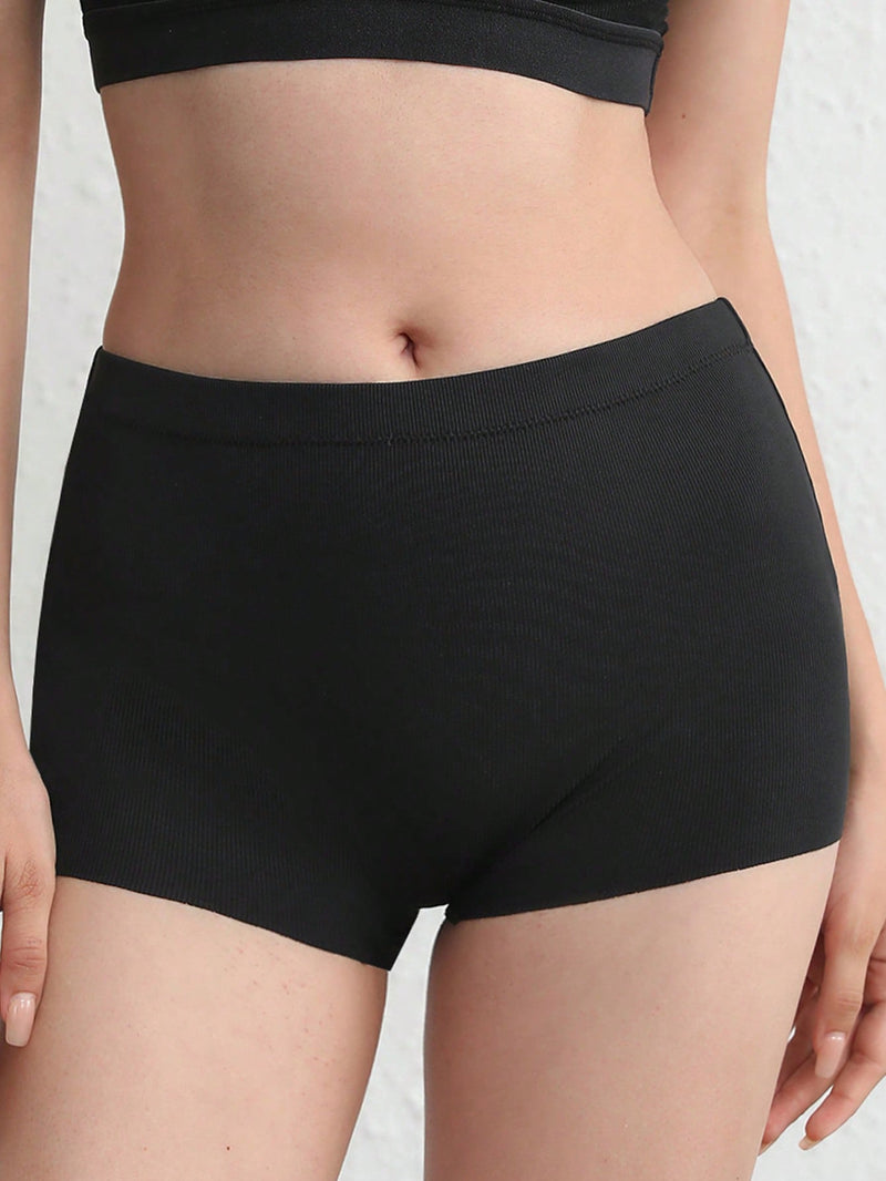 Leisure 3 piezas Boyshorts unicolor