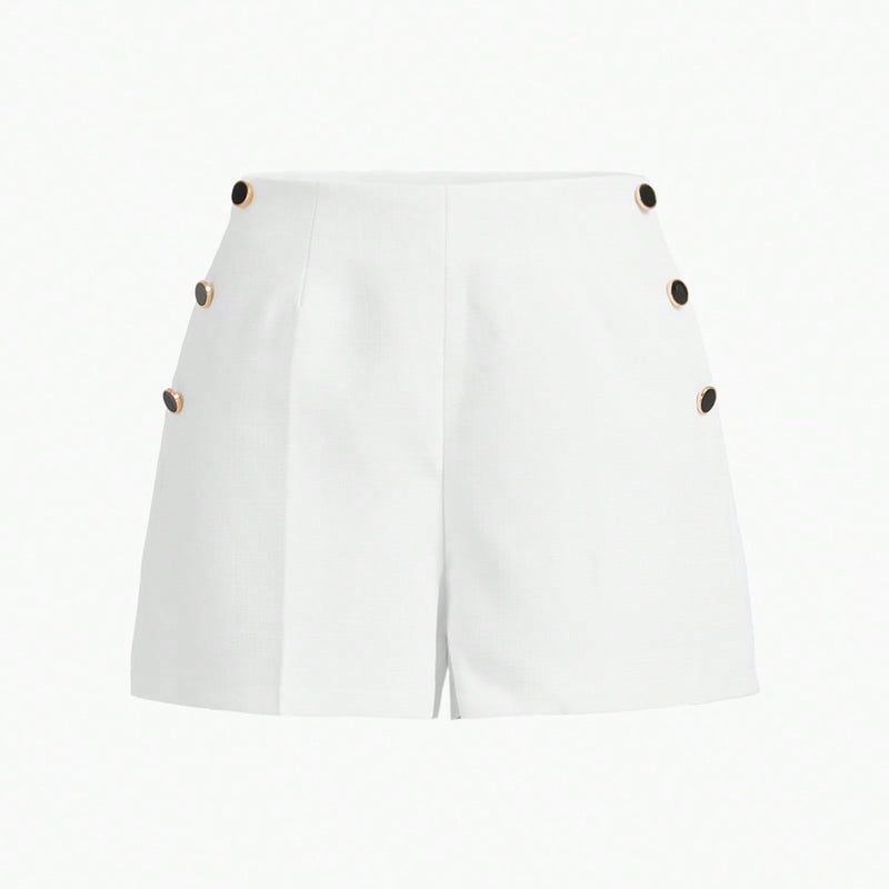 MOTF PREMIUM Shorts de vestir de pierna ancha