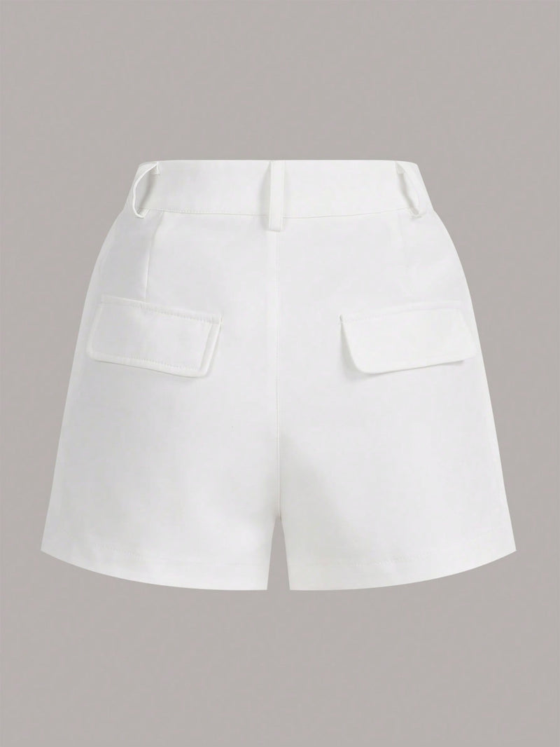 Prive Shorts con bolsillo con solapa cargo