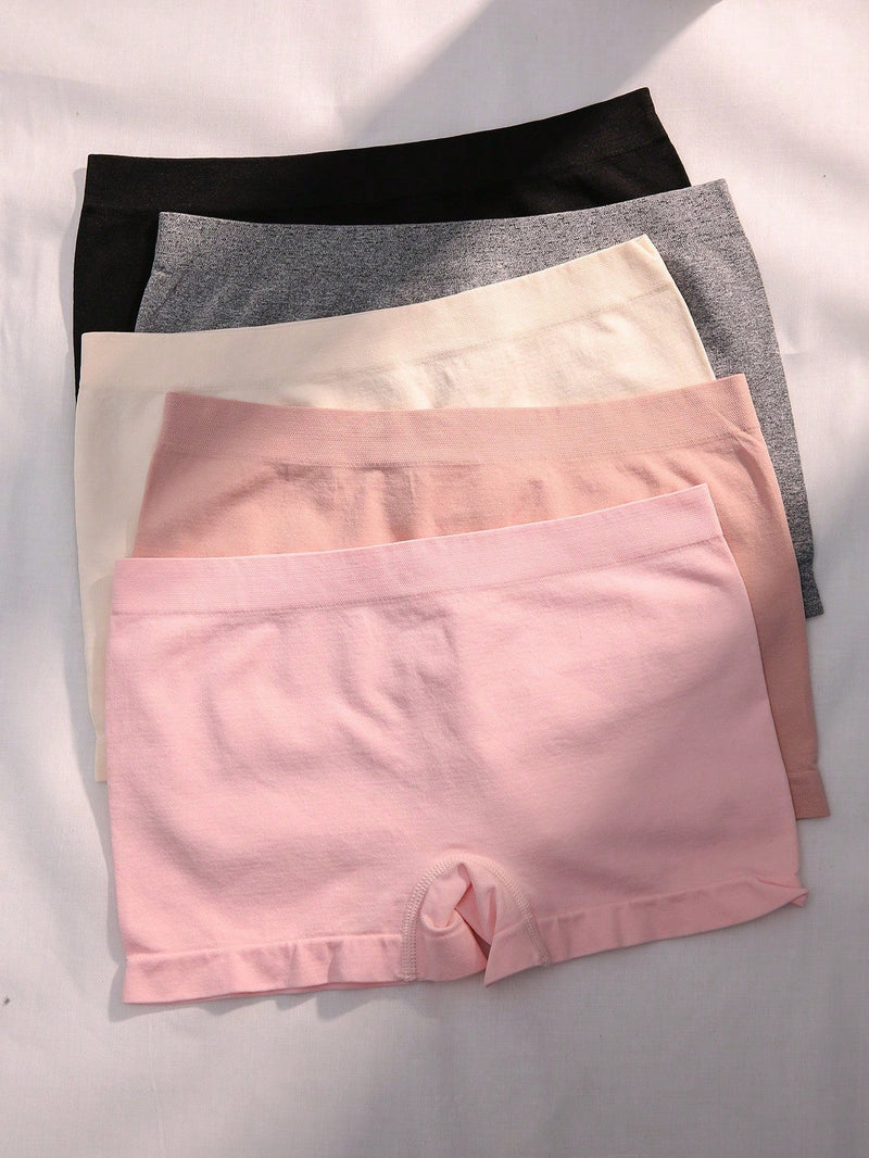 5 piezas boyshorts boxer unicolor