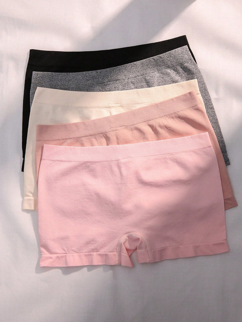 5 piezas boyshorts boxer unicolor