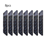 8pcs Cinta De Alfombras, Cinta De Alfombras Reutilizable Y Lavable, Almohadillas De Alfombras Antideslizantes De Doble Cara Para Pisos De Madera Dura, Mantienen La Alfombra En Su Lugar, Cinta Adhesiva Antideslizante Para Alfombras Para Pisos De Madera Du