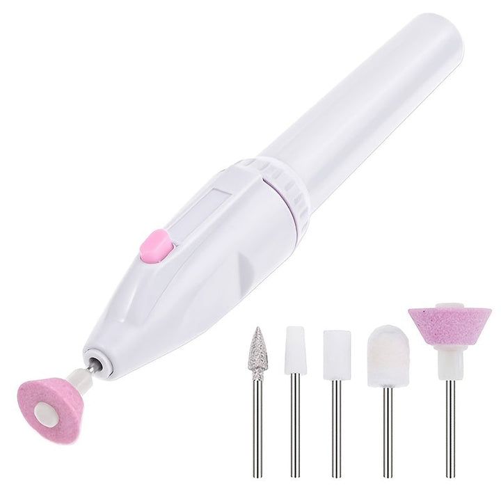 5 en 1 Lima Eléctrica Profesional para Uñas! Kit de Manicura y Pedicura con Taladro, Máquina Multiusos para Belleza Personal, Ideal para Manicuras y Pedicuras