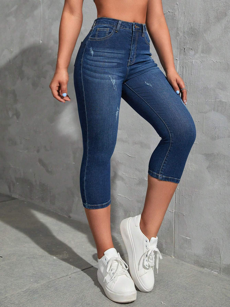 EZwear Jeans ajustados con lavado