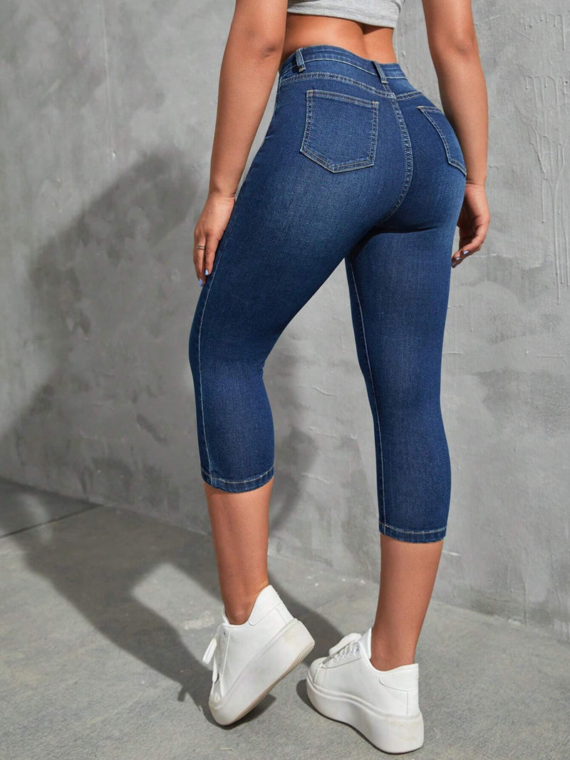 EZwear Jeans ajustados con lavado