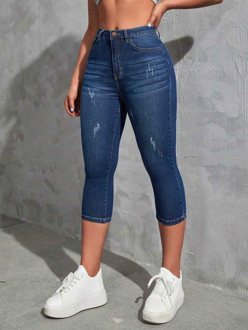 EZwear Jeans ajustados con lavado