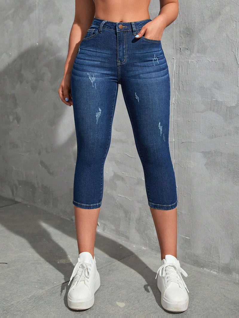 EZwear Jeans ajustados con lavado