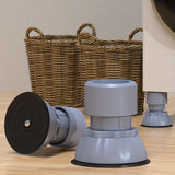 4 piezas/SET Base ajustable de altura para lavadora y secadora, almohadilla de plástico anti-vibraciones, base impermeable para electrodomésticos y muebles, compatible con lavadora, secadora, refrigerador, sofá, silla