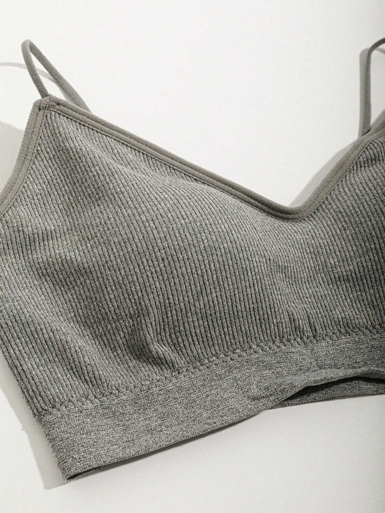 Set de lenceria unicolor tejido de canale