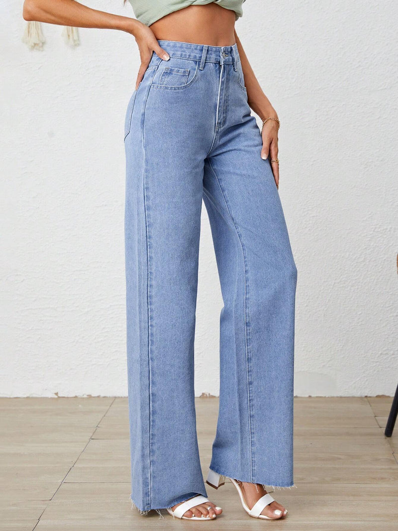 Tall Jeans unicolor bajo crudo