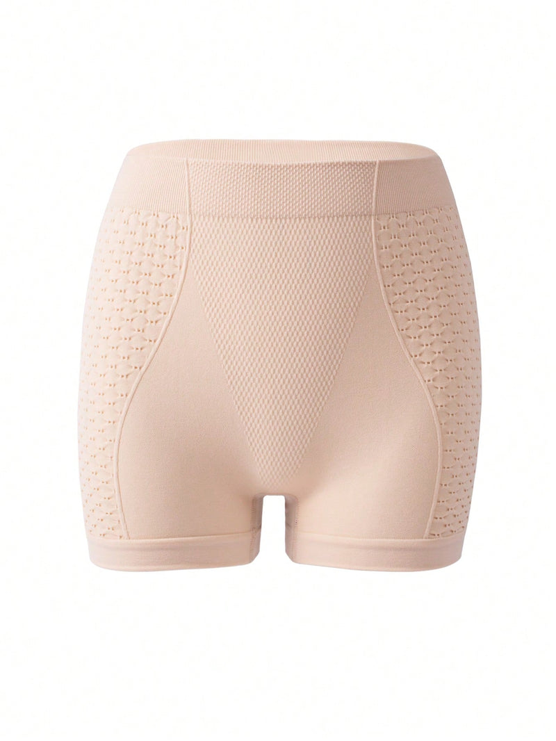 3 piezas Boyshorts unicolor con abertura