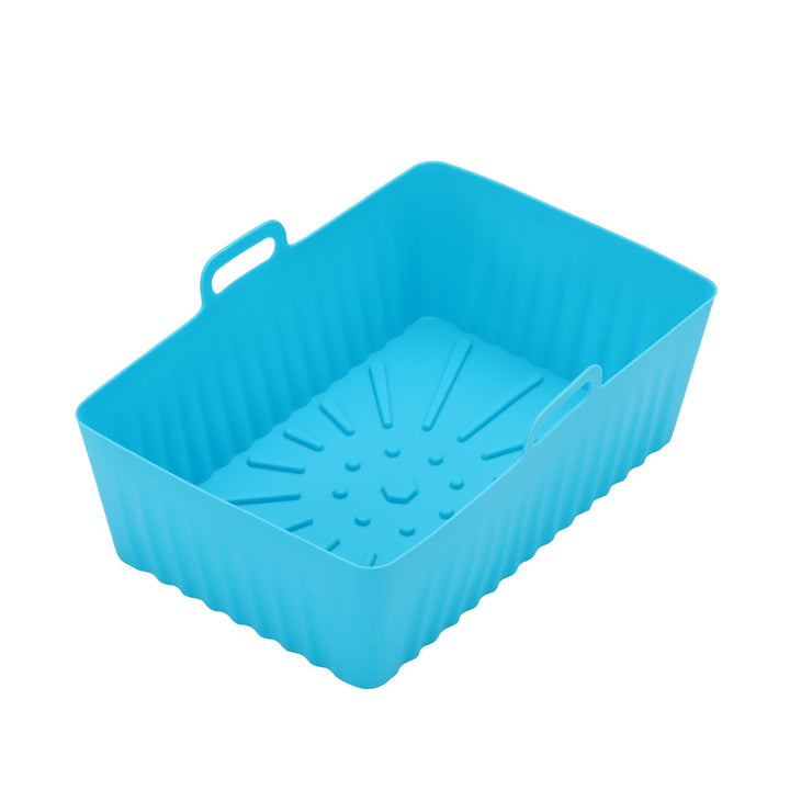 Revestimientos de silicona para freidora de aire, bandeja para hornear reutilizable para cocina, accesorios para freidora de aire