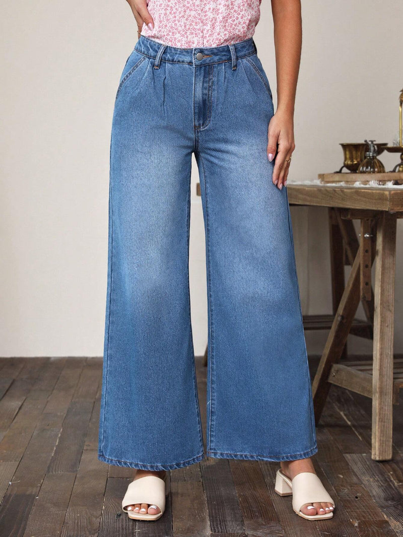 LUNE Jeans de pierna ancha