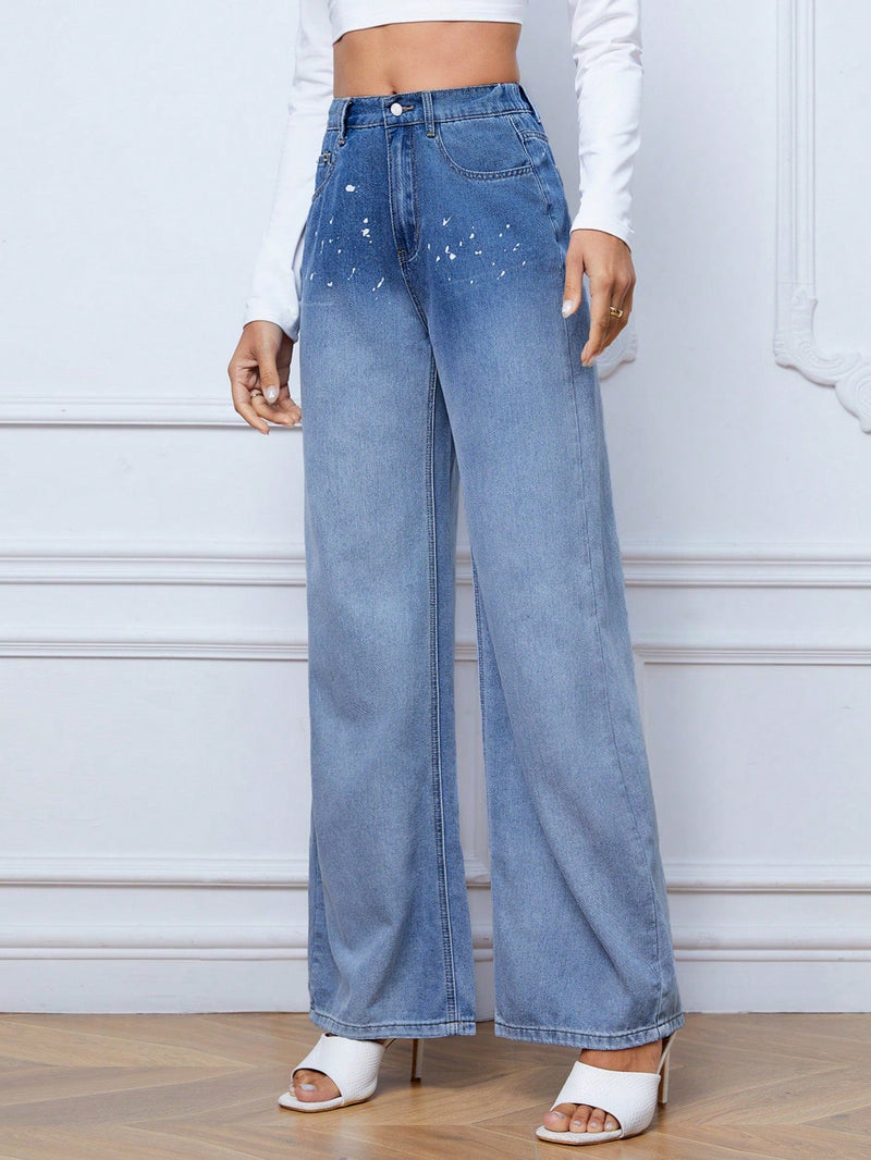 Tall Jeans de talle alto de pierna ancha