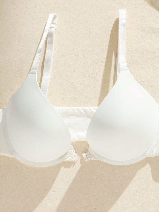 Set sujetador para mujeres monocromo con aro