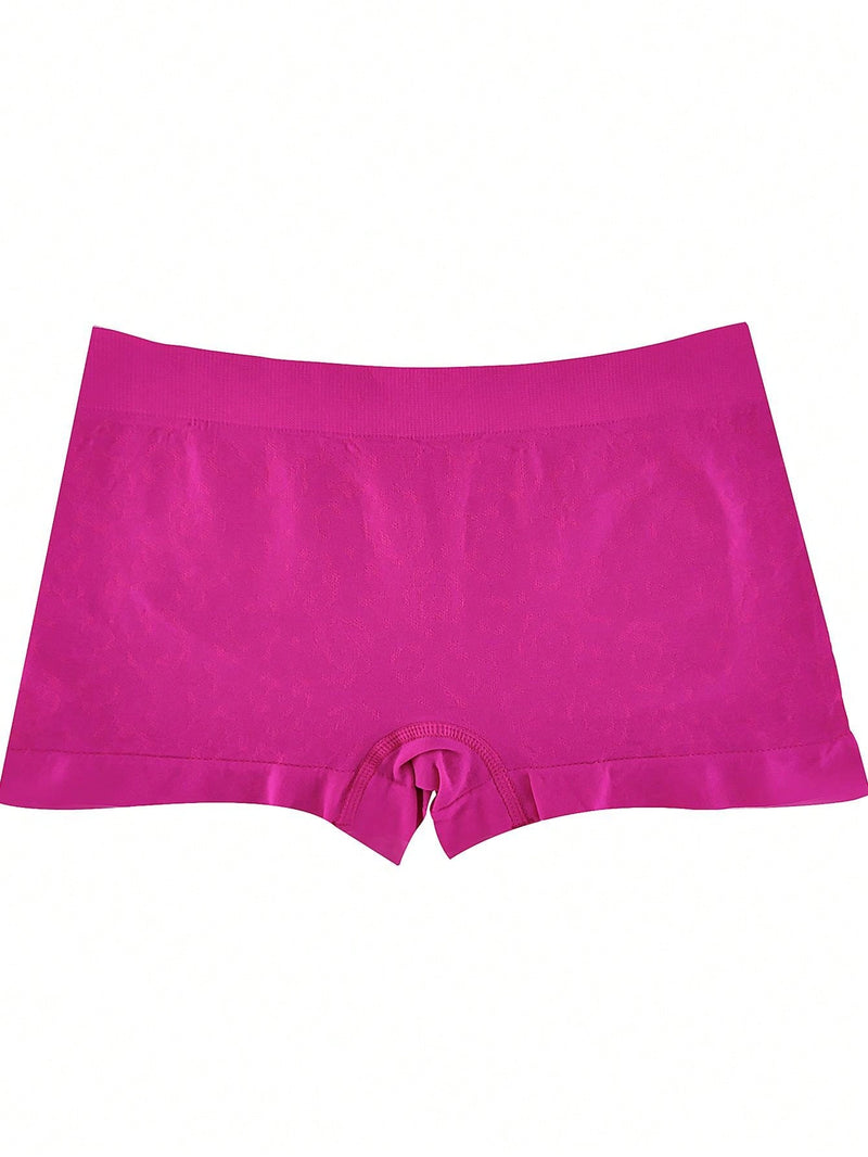 6 Piezas Bragas Suaves Sin Costuras De Cintura Baja Para Mujeres, Comoda Ropa Interior De Mujer