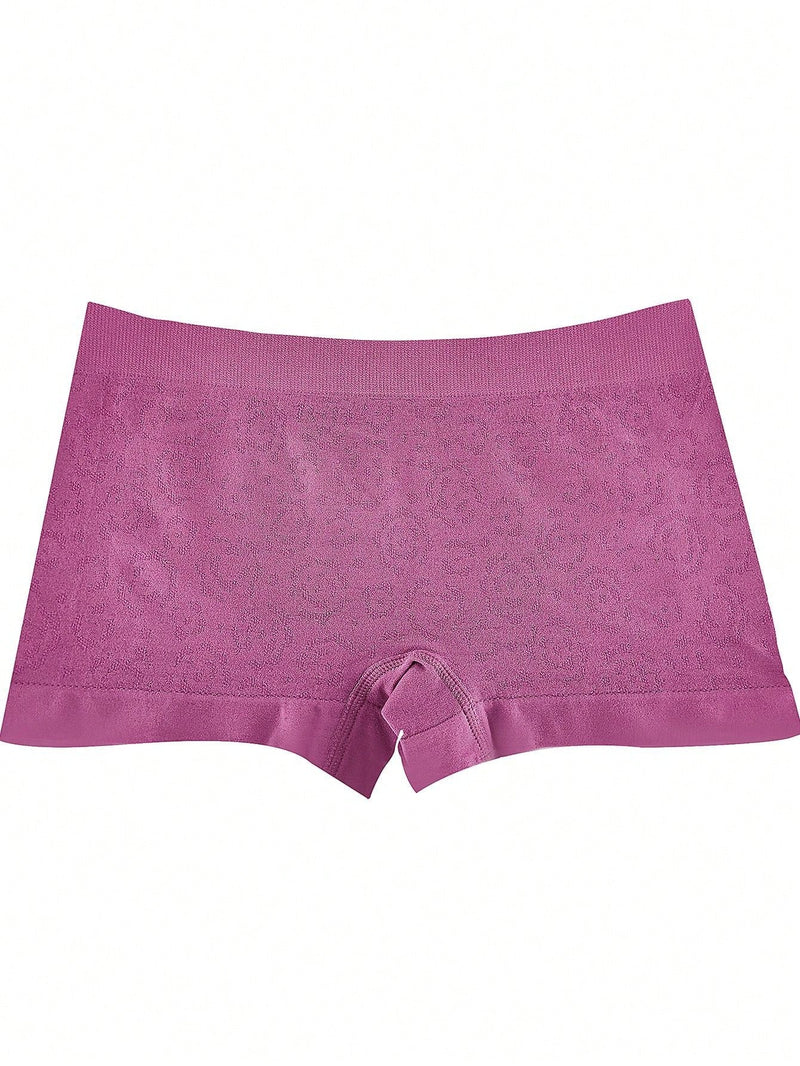 6 Piezas Bragas Suaves Sin Costuras De Cintura Baja Para Mujeres, Comoda Ropa Interior De Mujer