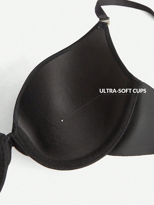 Leisure sujetador ligero, sexy, comodo y simple para mujer con varillas de soporte