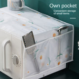 1pc Cubierta de polvo Cubierta de microondas Cubierta de polvo de refrigerador Cubierta de horno universal Cubierta nórdica a prueba de aceite Cubierta de tela de lavadora de belleza Cubierta de tela de refrigerador Cubierta de toalla