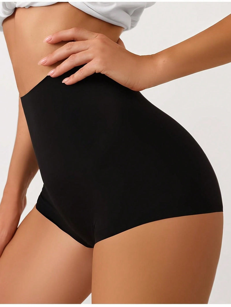 Comodo Y Seguro Mid-waist Mujeres De Hielo Seda Sin Costuras Ropa Interior, Absorciones Y Eliminacion De Humedad Ropa Interior De Deportes Saludable Para Damas