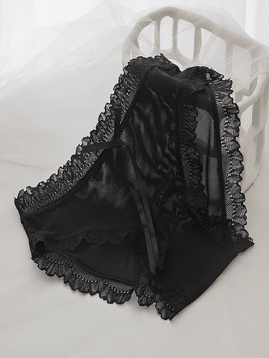 3 Piezas /set Sexy Encaje Ropa Interior Transparente Invisible Comoda Para Mujeres